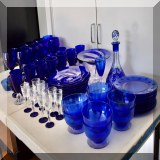 Cobalt glass 